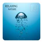 relaxing nature music android application logo